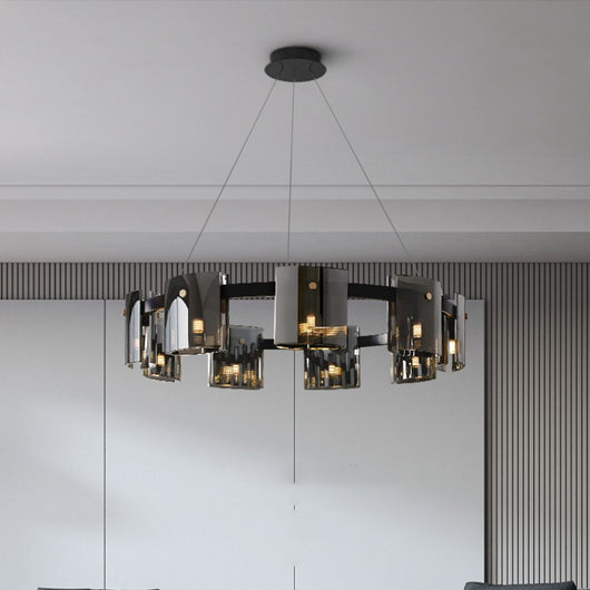 Lámpara Colgante de Vidrio Moderno para Sala, Dormitorio y Estudio - Image 9