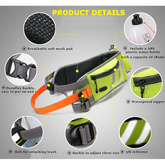 Chaleco de Entrenamiento con Bolsillos para Perros - Running y Actividades Outdoor - Image 4