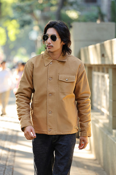 Abrigo de Algodón Reforzado Estilo Náutico para Hombre - Image 13