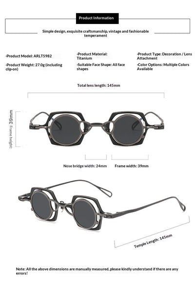 Gafas de Sol Polarizadas con Soporte Magnético de Titanio Puro - Image 19