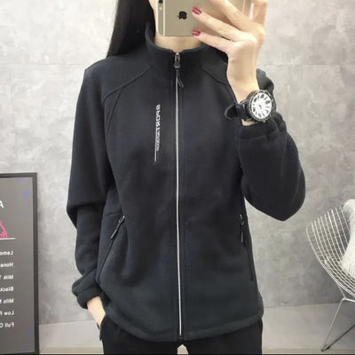 Abrigo Térmico para Mujer - Abrigo de Lana Gruesa Otoño Invierno - Image 4