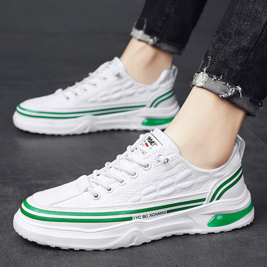 Zapatillas Deportivas Blancas de Lona para Jóvenes - Slip-on Casual