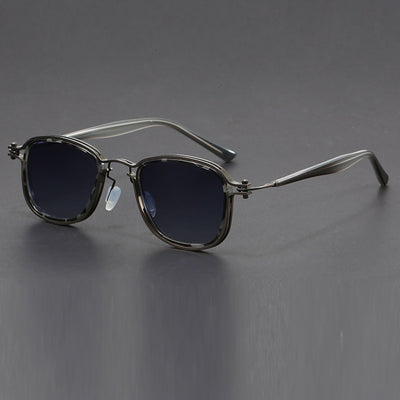 Gafas de Sol Retro Marco Cuadrado Metal - Image 2