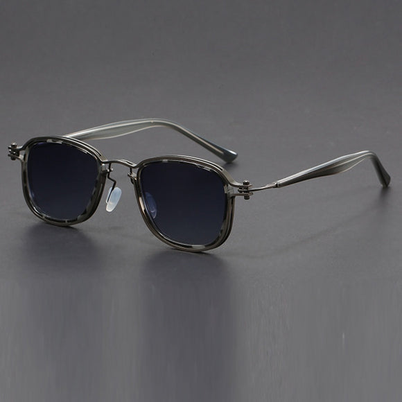 Gafas de Sol Retro Marco Cuadrado Metal