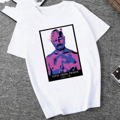 Camiseta Unisex Hip-Hop con Estampado Trendy - Image 13