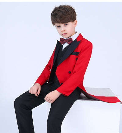 Traje de Esmoquin Infantil Premium para Presentaciones y Eventos Formales