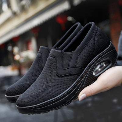 Zapatillas Deportivas Casuales para Mujer Flying Weaving con Suela Suave y Transpirable - Image 6