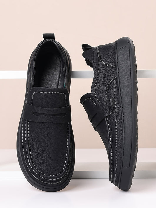 Zapatos de Cuero para Hombre sin Cordones con Suela Suave - Image 14