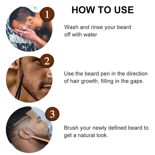 Marcador de Barba Impermeable con Acabado Pintado - Image 18