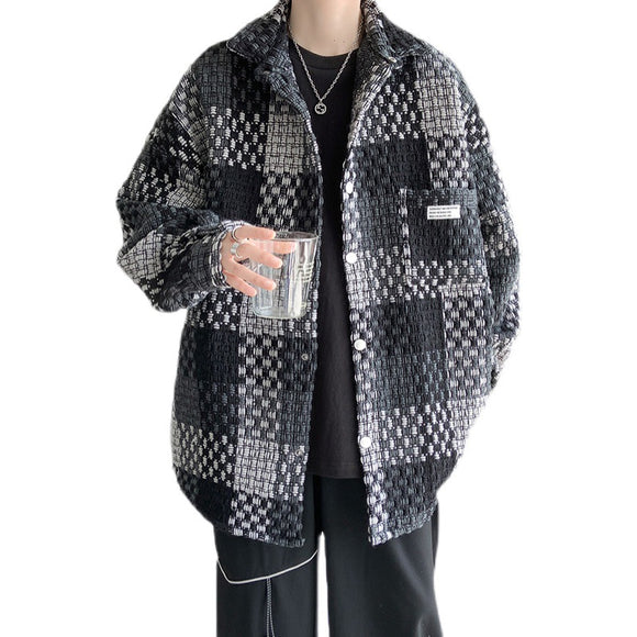 Chaqueta Oversize Estilo Street Hombre - Corte Relajado y Moderno