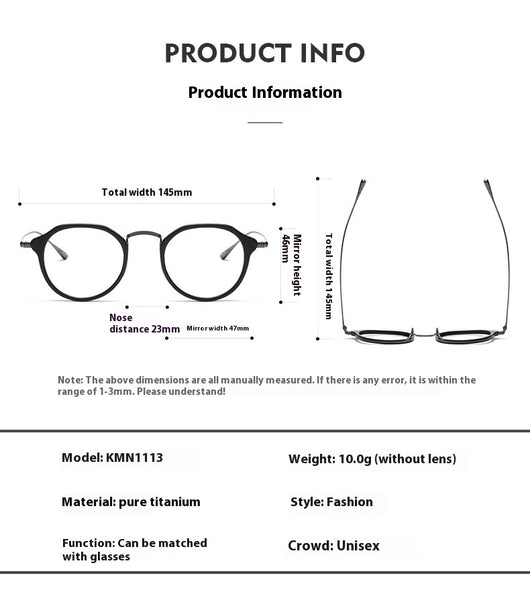 Gafas Retro de Titanio Japonés con Diseño Exclusivo - Image 8