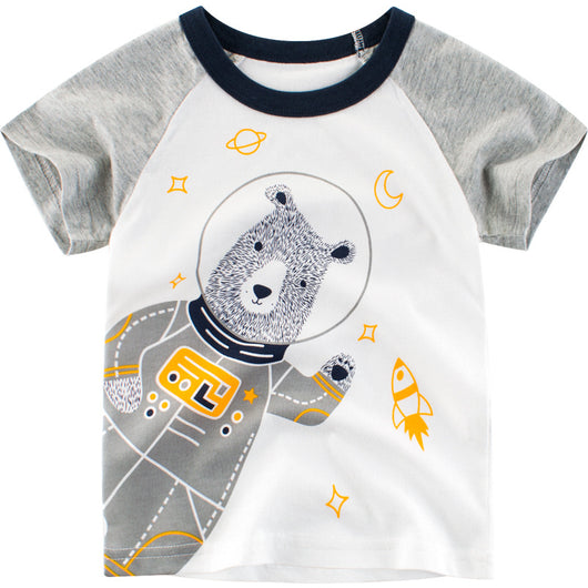 Playera Infantil con Estampado de Dibujos Animados - Image 7