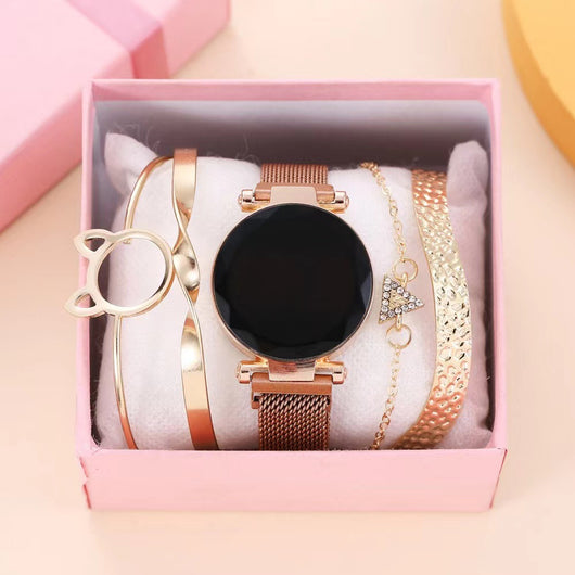 Reloj Inteligente de Dos Piezas para Mujer - Diseño Versátil y Elegante - Image 3
