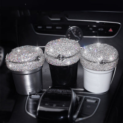 Cenicero para Auto con Cristales de Diamante - Image 10