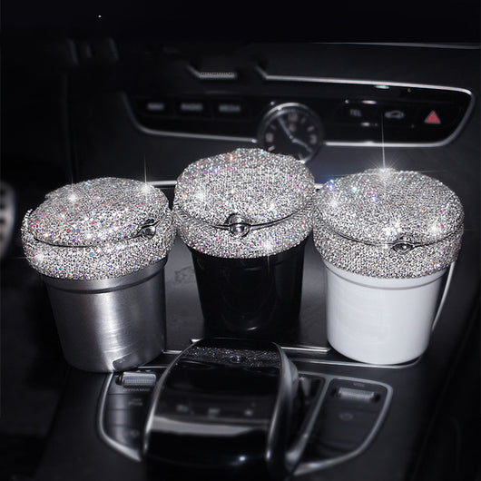 Cenicero para Auto con Cristales de Diamante - Image 10