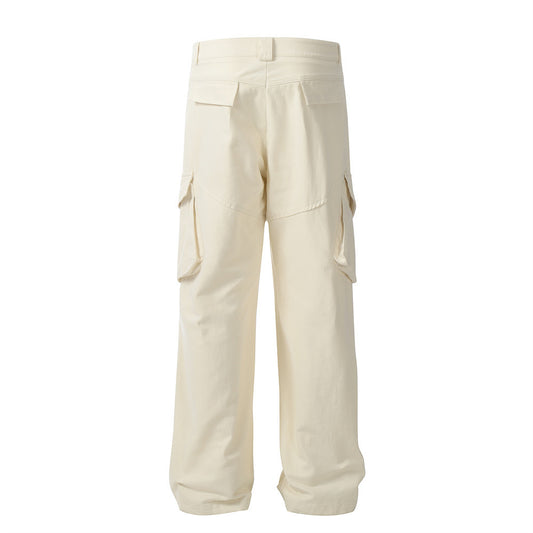 Pantalones Cargo Holgados con Pliegues en Rodillas - Estilo Fashion - Image 2