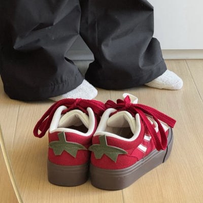 Zapatillas de Lona con Suela Gruesa - Casual Versátil para Estudiantes - Image 10