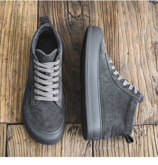 Botas Casuales Martin para Hombre de Cuero Genuino con Suela Gruesa - Image 10