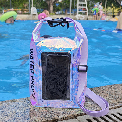 Bolsa Impermeable 2L Multicolor - Mochila Cruzada 2 en 1 para Aventuras - Image 9
