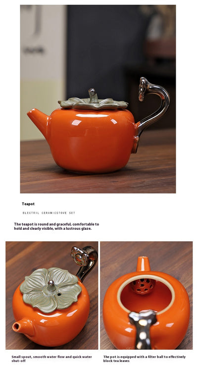 Juego de Té de Cerámica Premium para Regalos Empresariales - Image 11