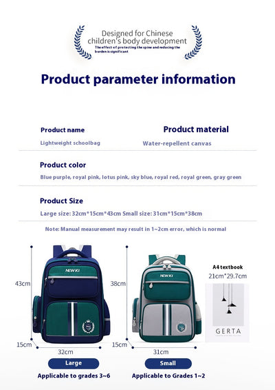 Mochila Escolar Impermeable para Niños - Resistente y Duradera - Image 22
