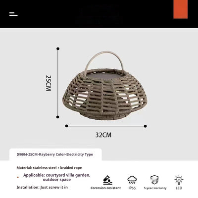 Lámpara Colgante de Jardín Estilo Vintage para Terrazas y Pérgolas - Image 7
