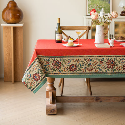 Mantel Rectangular para Mesa de Centro - Diseño Atmosférico en Tela - Image 12