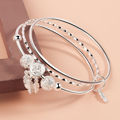 Pulsera Tres Anillos Entrelazados - Día de San Valentín y Tanabata - Image 9