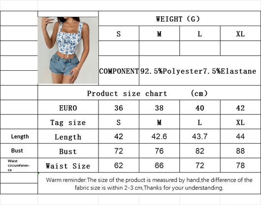 Chaleco Floral Sexy Sin Mangas para Mujer - Image 7
