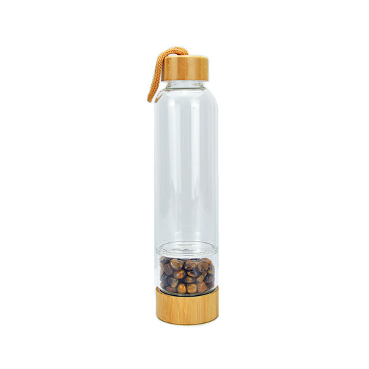 Vaso Térmico de Cristal con Tapa de Bambú y Piedras de Poder - Doble Capacidad - Image 18