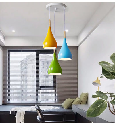 Lámpara de Techo Nórdica de Tres Brazos para Comedor - Diseño Minimalista Moderno - Image 30