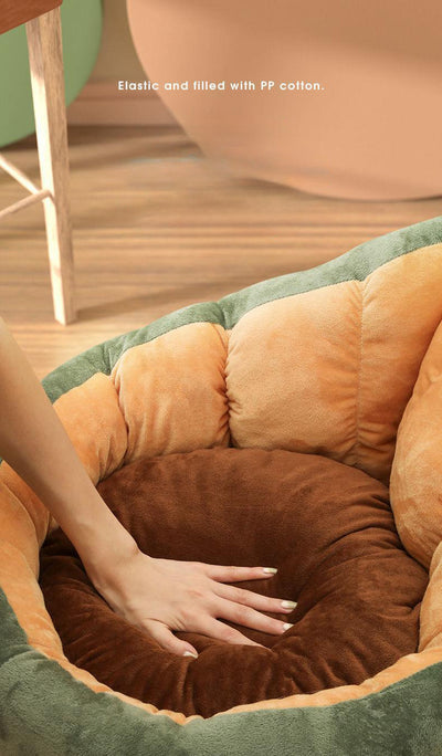 Cama Cálida y Acogedora para Gatos y Perros Pequeños - Nido de Algodón Suave - Image 11
