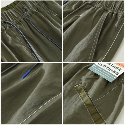 Shorts Holgados Rectos con Caída Casual para Hombre - Image 4