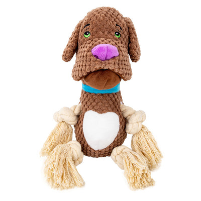 Juguete de Peluche para Perro con Sonido y Cuerda Resistente - Image 2