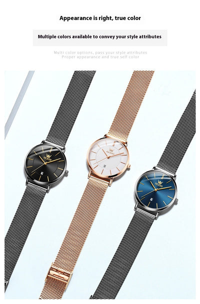 Reloj de Pareja Elegante Unisex con Movimiento de Cuarzo - Image 11