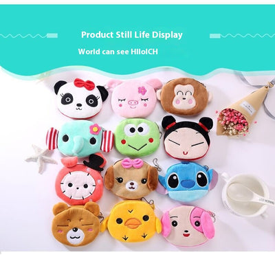 Monedero Peluche Adorable con Diseño Cartoon - Estuche para Llaves Mujer - Image 19