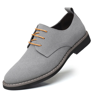 Zapatos Casuales Talla Grande Hombre Estilo Británico Acolchonados - Image 8