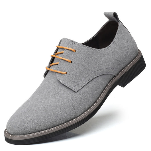 Zapatos Casuales Talla Grande Hombre Estilo Británico Acolchonados - Image 8