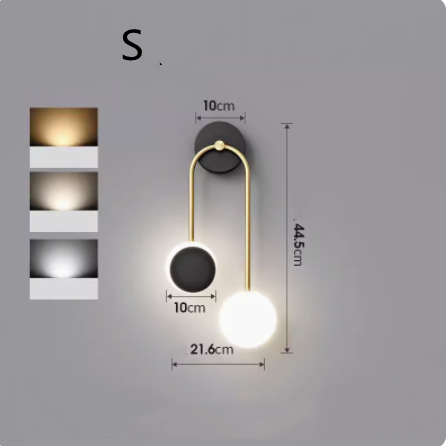 Lámpara de Pared Moderna sin Instalación para Dormitorio y Pasillo - Image 18