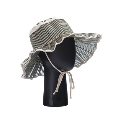 Sombrero de Paja Plegable para Mujer - Versátil y Portátil - Image 21