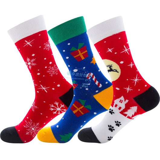 Calcetines Navideños Santa Claus y Renos para Hombre - Image 10