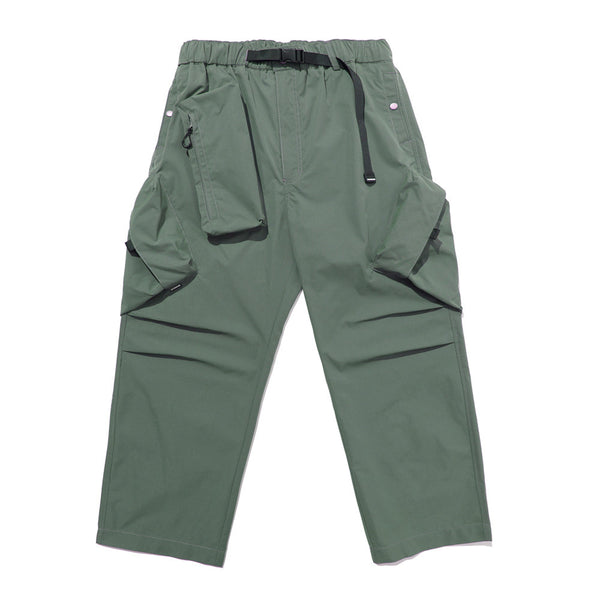 Pantalones Cargo Tácticos con Cinturón y Bolsas Laterales para Hombre