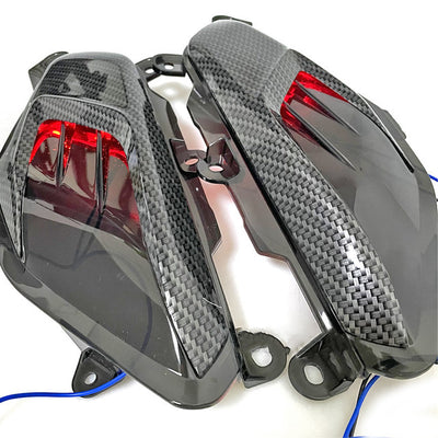 Lámpara Lateral NMAX155 LED con Decoración en Fibra de Carbono - Image 3