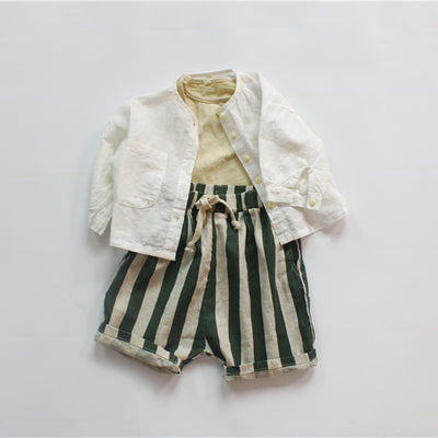 Pantalones Capri Rayados Holgados para Niñas - Image 22