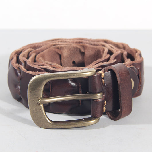 Cinturón de Cuero Genuino Primera Capa para Hombre - Estilo y Personalidad - Image 9