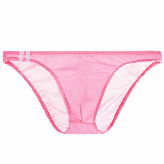 Bóxer de Seda Helada Transparente Cintura Baja para Hombre - Image 10