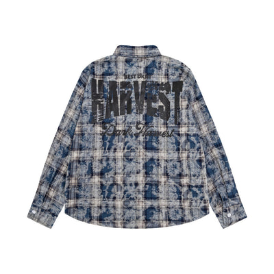 Camisa Tie-dye Personalizada de Manga Larga para Hombre - Image 3