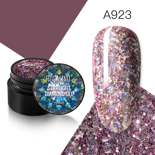 Esmalte de Uñas en Gel UV con Lentejuelas - Brillo Diamantado 5ML - Image 4
