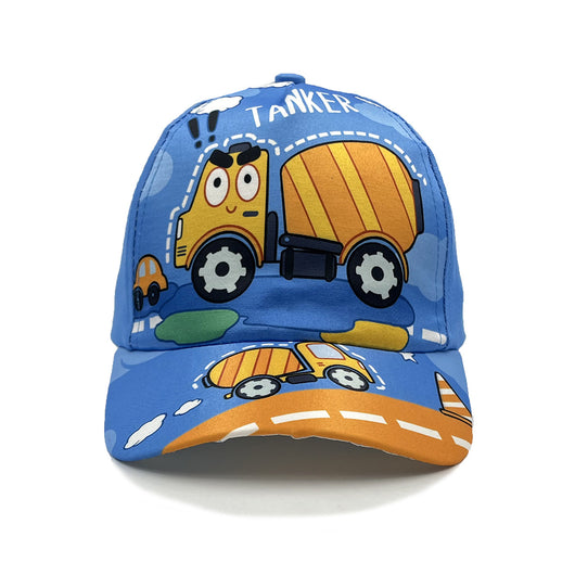 Gorra de Béisbol Infantil de Dibujos Animados con Excavadora - Image 6