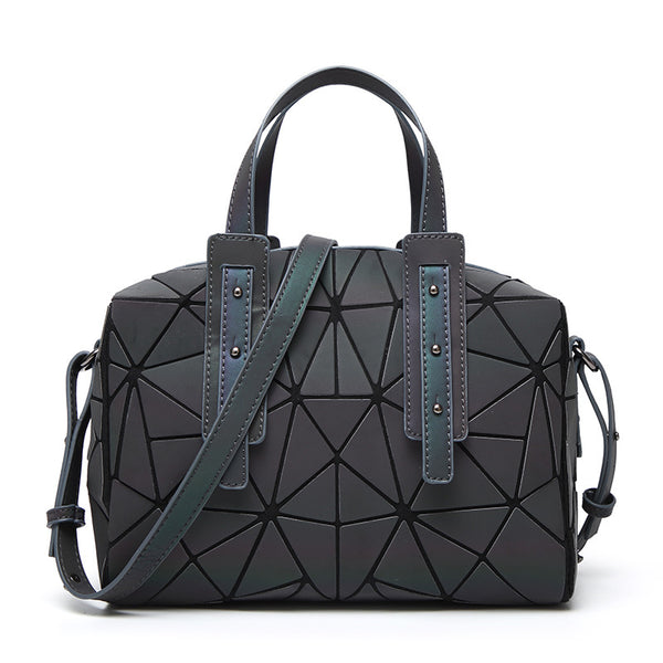 Bolso Luminoso Geométrico Irregular para Mujer